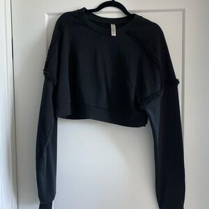 Alo yoga cropped sweatshirt